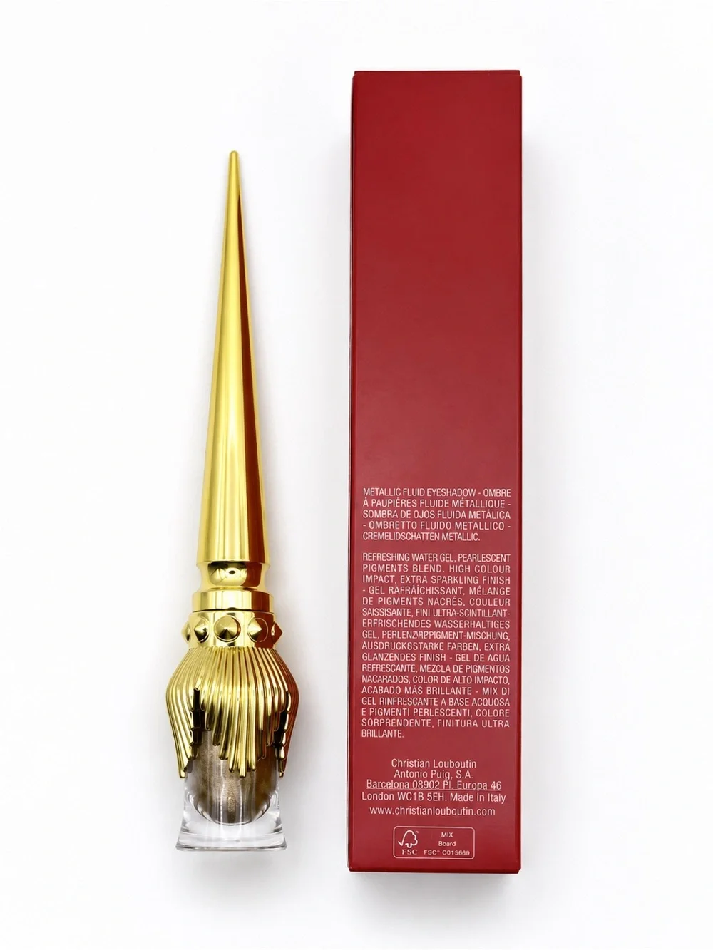 Christian Louboutin Tape à L’Oeil Metallic Eye Colour Amazonite 880 NIB